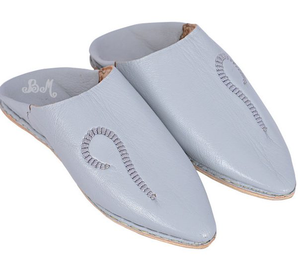 Luxurious Moroccan Leather Slippers - Handmade Premium Leather
