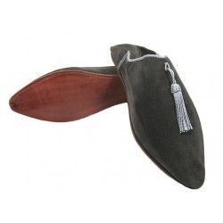 Luxurious Moroccan Leather Slippers - Premium Leather Comfort