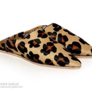 Luxury Handcrafted Leather Slippers 041 - Premium Comfort & Style