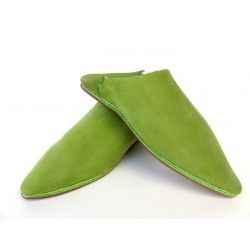 Premium Leather Moroccan Slippers - Luxurious Comfort & Style