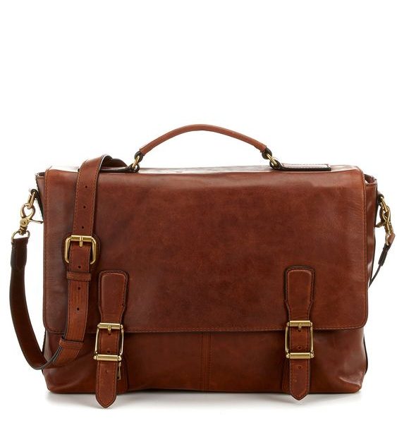 Classic Dark Tan Leather Messenger Bag | Handcrafted Moroccan Artistry | Durable Straps & Premium Style | Unisex Elegant Design