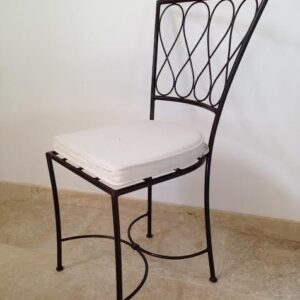 Moroccan Iron Luxury Chair | Handcrafted Metal Elegance
