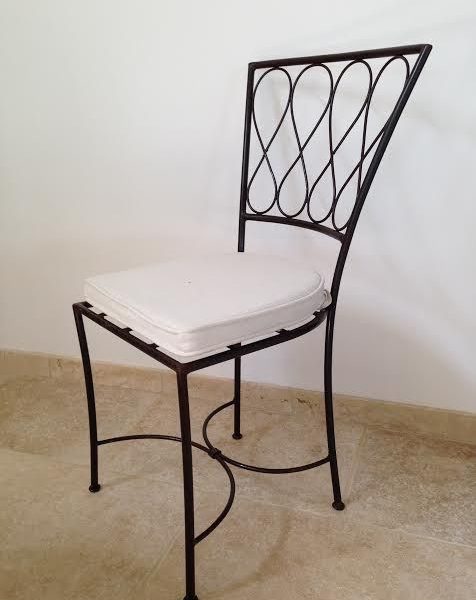 Moroccan Iron Luxury Chair | Handcrafted Metal Elegance