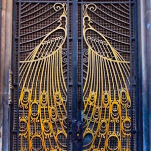 Metal Security Door 124 - Stylish and Durable Entrance Solution