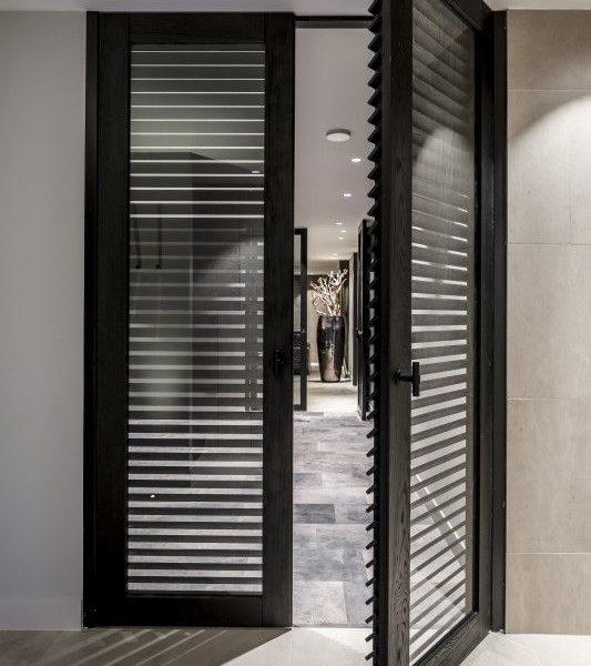 Contemporary Metal Door for Enhanced Home Security