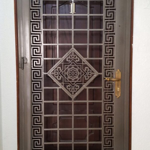 Durable Metal Security Door - Stylish Robust Protection