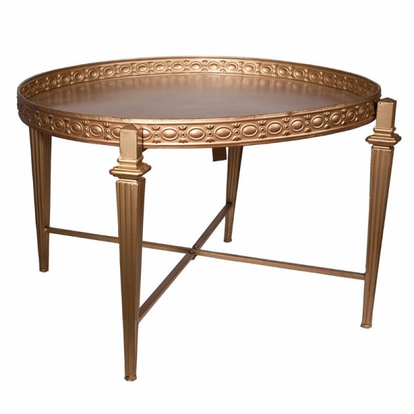 Exotic Handmade Moroccan Metal Table - Unique & Stylish Piece