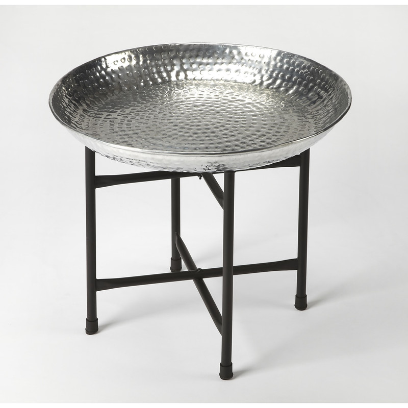 Exotic Metal Tables Handmade in Morocco - Unique & Practical Shelving Solution