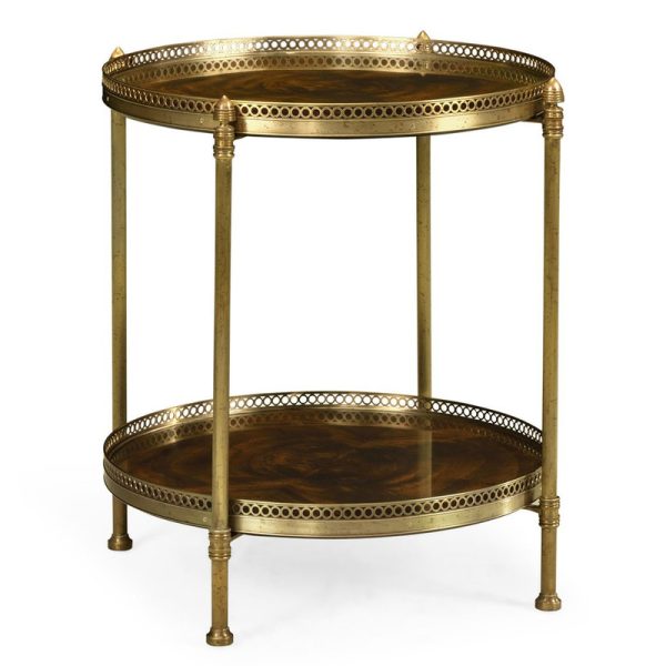Moroccan Handmade Aluminum Tray Table - Customizable Dimensions