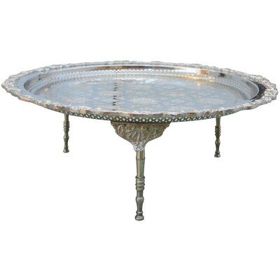 Moroccan Inspired Handmade Aluminum Tables - Unique Design