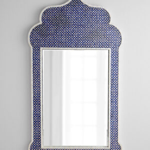 Moroccan Handmade Zellij Tile Circle Mirror - Artisan Crafted Elegance