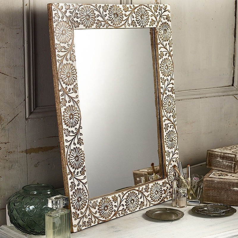 Handmade Moroccan Mosaic Mirror - Customizable Elegance