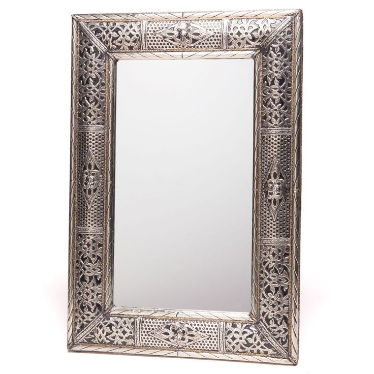 Moroccan Metal Mirror with Intricate Designs | Handmade & Stylish