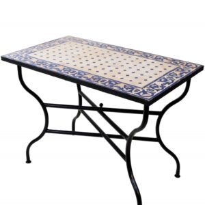 Artisan-Crafted Moroccan Mosaic Bistro Table