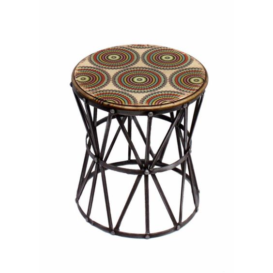 Mosaic Table 128 - Handcrafted Moroccan Tile Table for Indoors & Outdoors