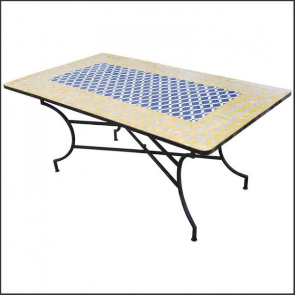 Moroccan Mosaic Table | Handcrafted Islamic Moorish Design