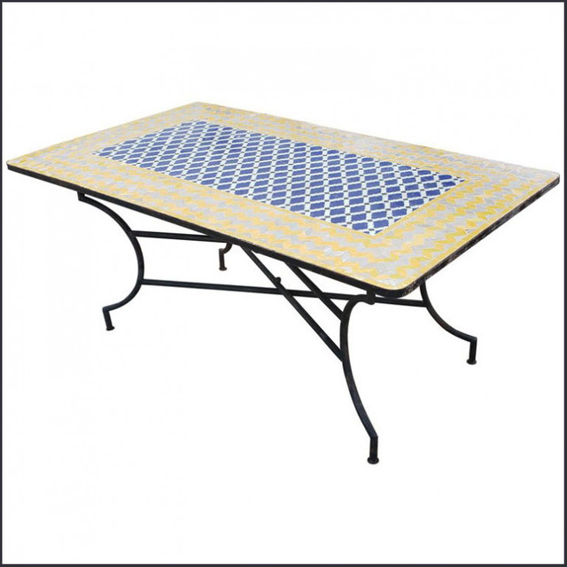 Moroccan Mosaic Table | Handcrafted Islamic Moorish Design