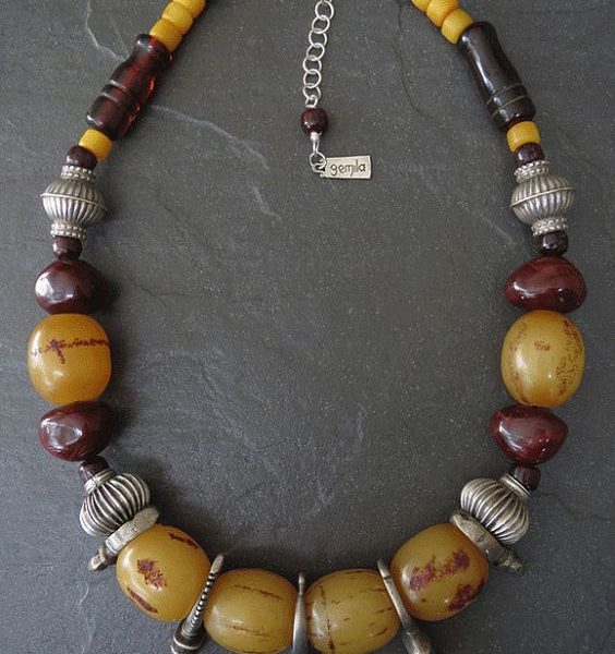 Moroccan Tuareg Berber Geometric Necklace