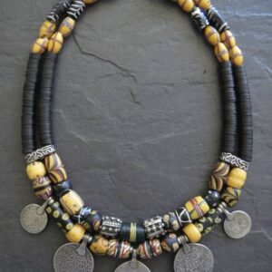 Exquisite Moroccan Tuareg Berber Necklace - Handcrafted Ethnic Jewelry