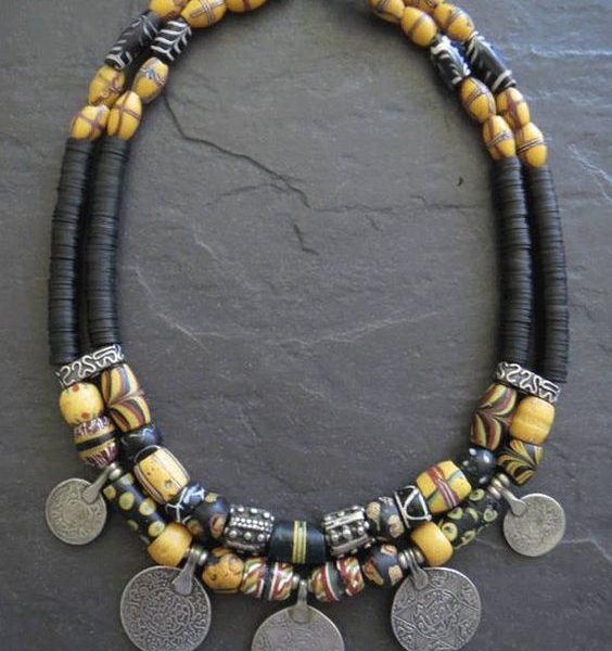Exquisite Moroccan Tuareg Berber Necklace - Handcrafted Ethnic Jewelry