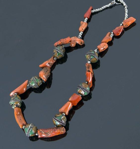 Moroccan Tuareg Berber Handcrafted Necklace - Ethnic Elegance