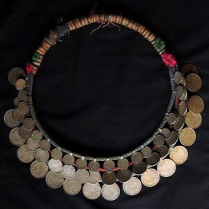 Tuareg Berber Geometric Necklace - Handcrafted Moroccan Design