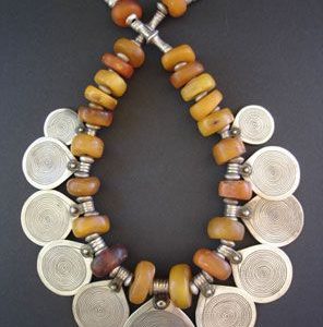 Moroccan Tuareg Berber Handmade Geometric Necklace for Elegance