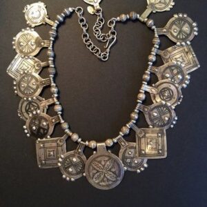 Moroccan Tuareg Berber Necklace - Handcrafted Ethnic Elegance