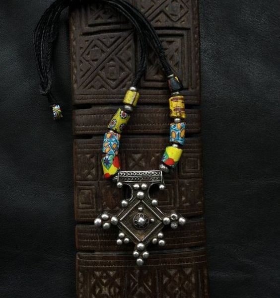Moroccan Tuareg Berber Geometric Necklace