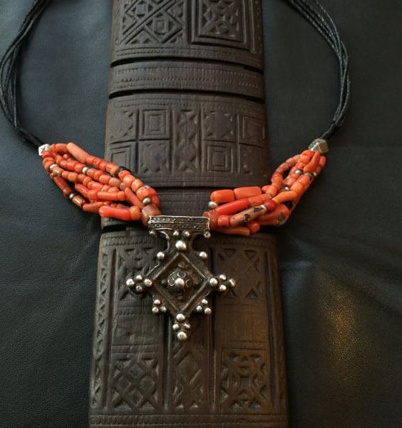Moroccan Tuareg Berber Handcrafted Geometric Necklace