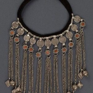 Moroccan Handmade Tuareg Berber Geometric Necklace - Artistic & Authentic Craftsmanship