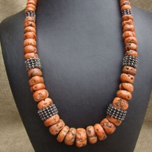 Moroccan Tuareg Berber Necklace - Handcrafted Geometric Jewelry