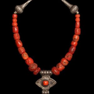 Authentic Tuareg Berber Necklace | Geometric Moroccan Jewelry