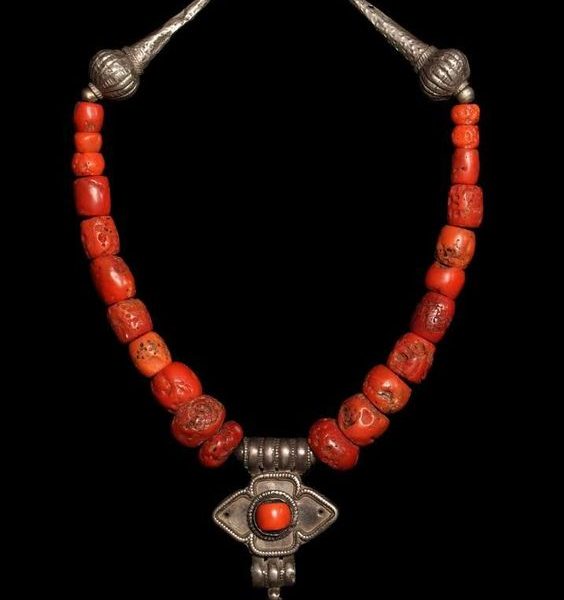 Authentic Tuareg Berber Necklace | Geometric Moroccan Jewelry