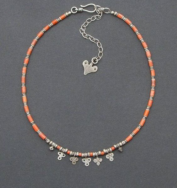 Moroccan Tuareg Berber Geometric Necklace