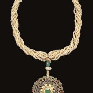 Tuareg Berber Geometric Necklace - Handcrafted Moroccan Jewelry