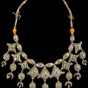 Moroccan Tuareg Berber Handcrafted Necklace - Geometric Elegance