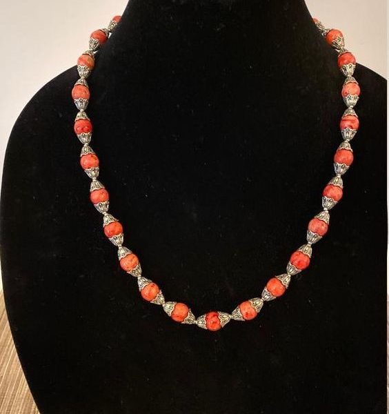 Moroccan Tuareg Berber Geometric Statement Necklace
