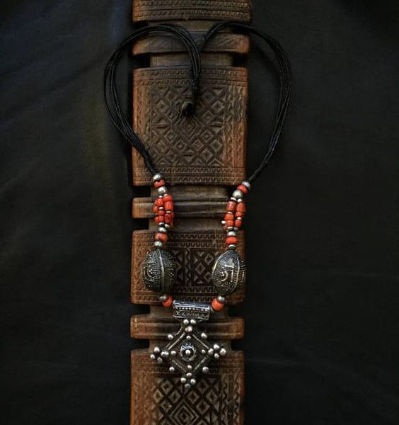 Moroccan Tuareg Berber Handcrafted Necklace - Ethnic Elegance