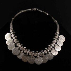 Moroccan Tuareg Berber Geometric Necklace | Handcrafted Ethnic Jewelry