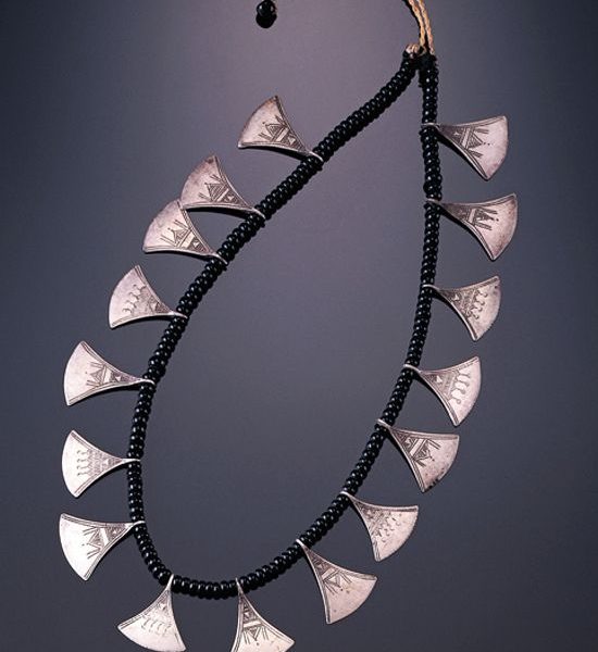 Moroccan Tuareg Berber Necklace - Handmade Geometrical Design