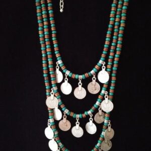 Handcrafted Moroccan Tuareg Berber Necklace - Ethnic Statement Piece