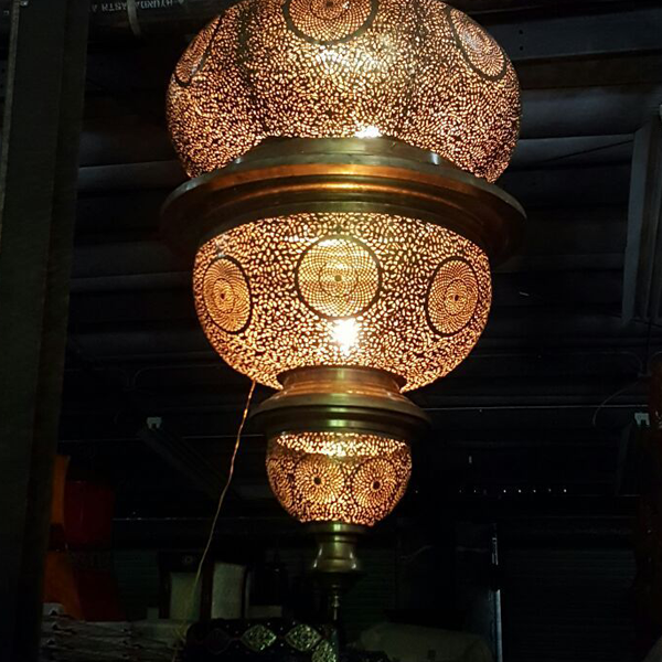 Handcrafted Copper Moroccan Pendant Lamps - Vintage Charm & Elegance