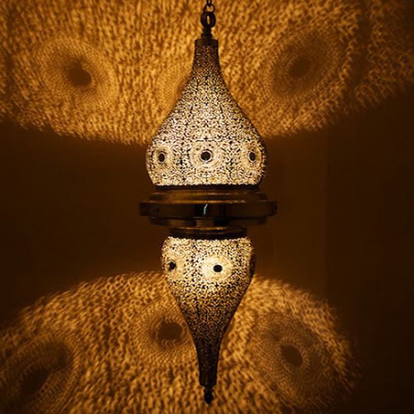 Moroccan Handcrafted Pendant Lamp - Vintage Charm for Any Room