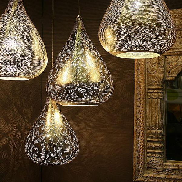 Moroccan Handcrafted Pendant Lamp - Vintage Elegance and Durability