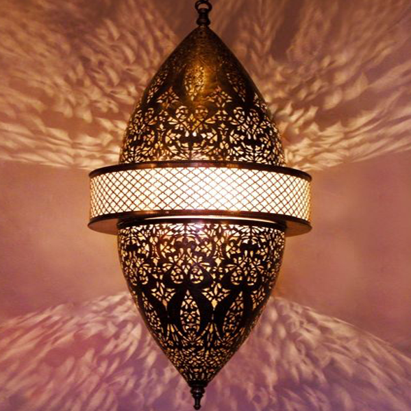 Circular Moroccan Pendant Lamps - Handmade Vintage-inspired Fixtures