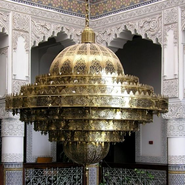 Brass Moroccan Pendant Lamps - Handcrafted Vintage Lighting