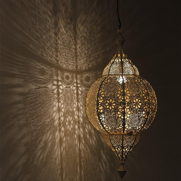 Elegant Moroccan Pendant Lamp for Indoor & Outdoor Spaces