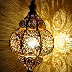 Handmade Copper Moroccan Pendant Lamps - Vintage Charm and Durability