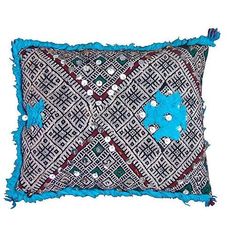 Handmade Berber Moroccan Wedding Blanket Pillows